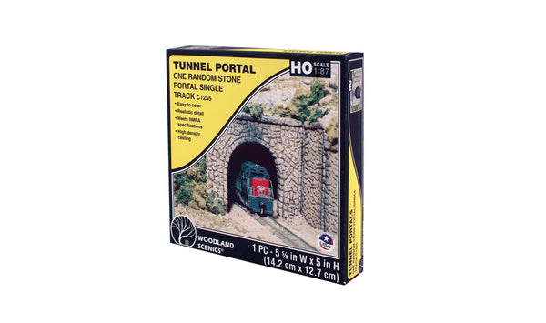 HO Woodland scenics Random Stone Single Portal