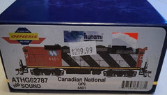 Athearn HO Genesis CN GP9 4401 with DCC and Sound ATHG62787 (Previously Owned)