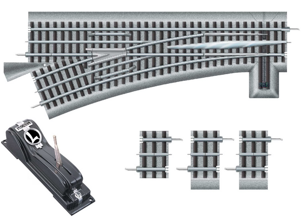 O Lionel FasTrack 072 Left-Hand Remote/Command Switch