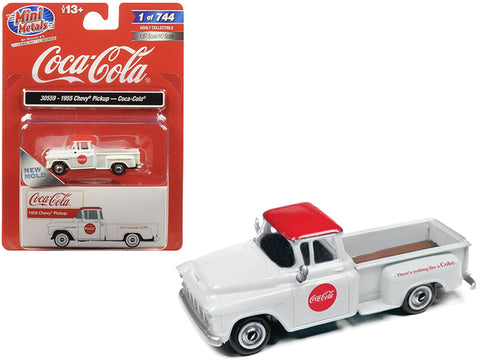 Mini Metals HO Scale Coca-Cola 1955 Chevy Pickup 30559