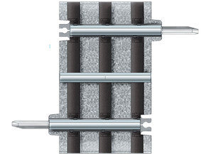 O FasTrack 1-3/8 inch Str w/o Roadbed