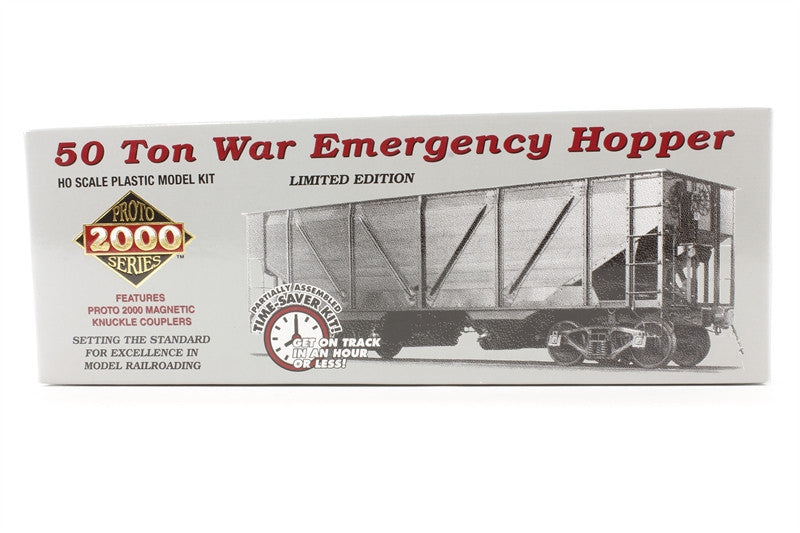 HO Proto 2000 50 Ton War Emergency Hopper Plastic Model Kit N&W #339399